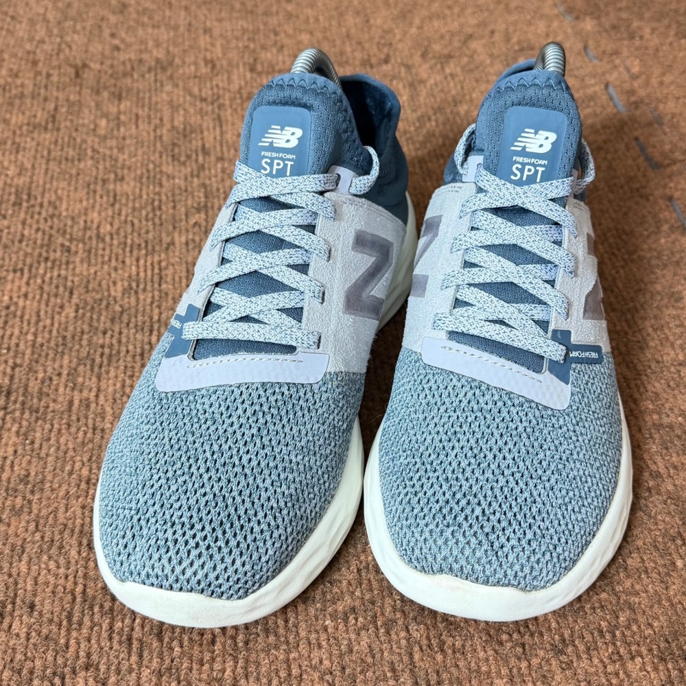 New Balance Fresh Foam SPT Womens Blue Grey Running Shoes WSPTCG2 Size 8.5 - Picture 2 of 10